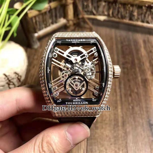 new saratoge vanguard skeleton rose gold case diamond bezel v 45 t sqt automatic mens watch gents sport watches leather rubber str221y, Slivery;brown
new saratoge vanguard skeleton rose gold case diamond bezel v 45 t sqt automatic mens watch gents sport watches leather rubber str221y, Slivery;brown
