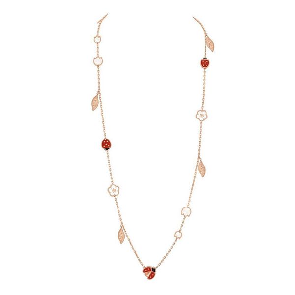 high edition long lucky spring pendant necklace mother-of-pearl flowers charms classic designer jewelry claasic mothers' day 218z, Silver
high edition long lucky spring pendant necklace mother-of-pearl flowers charms classic designer jewelry claasic mothers' day 218z, Silver