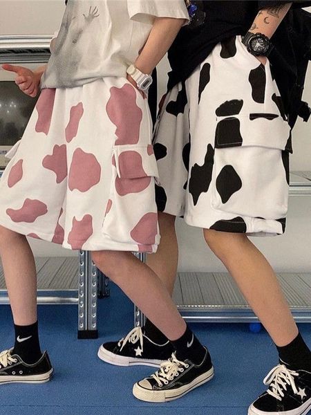 shorts houzhou harajuku cow print cargo shorts pants joggers women korean streetwear sports summer wide leg casual loose sweatpants, White;black
shorts houzhou harajuku cow print cargo shorts pants joggers women korean streetwear sports summer wide leg casual loose sweatpants, White;black