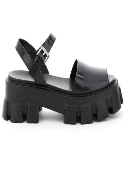 women brushed leather sandals monolith designer lady ankle strap metal buckle tread rubber sole platform heel slide9253033, Black
women brushed leather sandals monolith designer lady ankle strap metal buckle tread rubber sole platform heel slide9253033, Black