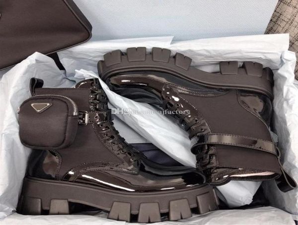 2022 women designers oversized leather shoes boots ankle martin military inspired combat platform bottom nylon bouch with prad bag5441868, Black
2022 women designers oversized leather shoes boots ankle martin military inspired combat platform bottom nylon bouch with prad bag5441868, Black