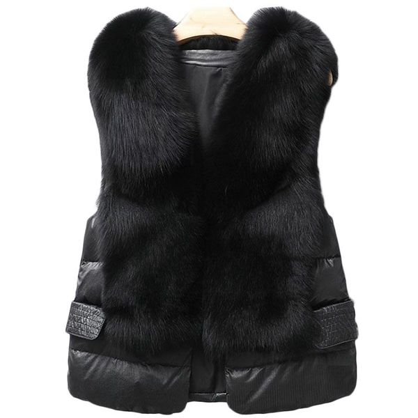 vests 2021 new winter short down jacket vest women imitation fox fur vest outerwear casual female innerwear vest overcoat, Black;white
vests 2021 new winter short down jacket vest women imitation fox fur vest outerwear casual female innerwear vest overcoat, Black;white