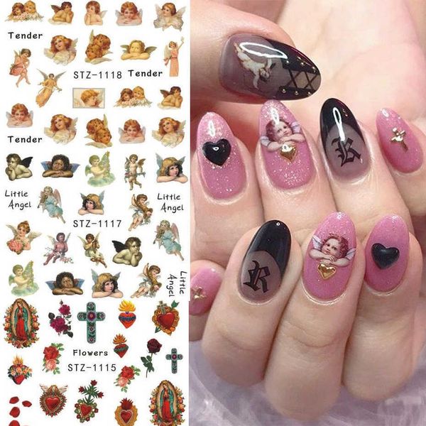 stickers decals angel christian nail sticker virgin mary cupid cross dragon water transfer slider letter heaven nail design decal sastz11141, Black
stickers decals angel christian nail sticker virgin mary cupid cross dragon water transfer slider letter heaven nail design decal sastz11141, Black