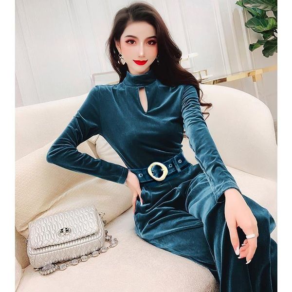 pants women spring autumn two piece velvet sets 2022 new long sleeve +long wide leg pant trousers lady suits, White
pants women spring autumn two piece velvet sets 2022 new long sleeve +long wide leg pant trousers lady suits, White