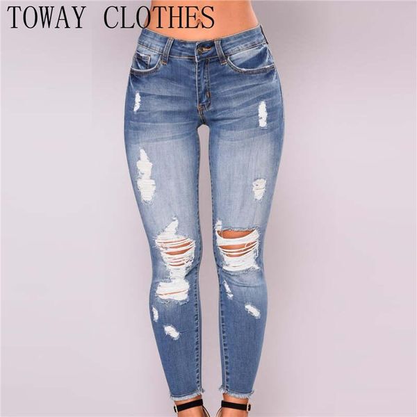 jeans women autumn winter high waist solid casual ripped pocket skinny long denim blue jeans
jeans women autumn winter high waist solid casual ripped pocket skinny long denim blue jeans