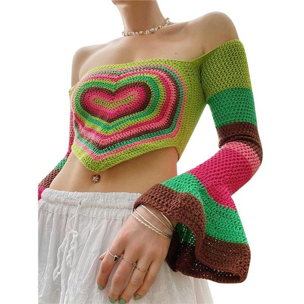 tanks xingqing 2000s aesthetic grunge sweater vest women contrast color heart print flared long sleeve knitwear y2k fairycore t shirt, Black;white
tanks xingqing 2000s aesthetic grunge sweater vest women contrast color heart print flared long sleeve knitwear y2k fairycore t shirt, Black;white