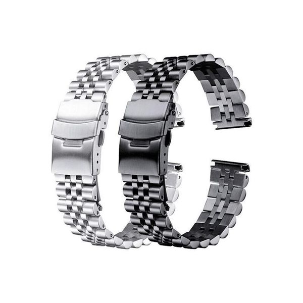 stainless steel bracelet 18mm 19mm 20mm 21mm 22mm 24mm 26mm women men silver solid metal watch band strap accessorie270y, Black;brown
stainless steel bracelet 18mm 19mm 20mm 21mm 22mm 24mm 26mm women men silver solid metal watch band strap accessorie270y, Black;brown