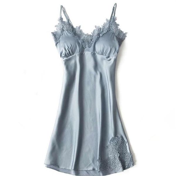 2018 new women nighties summer dress nightgowns sleepwear satin night dress female homewear babydoll nightwear chest pads s922904, Red;black
2018 new women nighties summer dress nightgowns sleepwear satin night dress female homewear babydoll nightwear chest pads s922904, Red;black