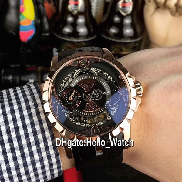 new excalibur 46 rose gold case rddbex0367 automatic mens watch black skeleton dial brown leather strap sport watches hello watch 248y, Slivery;brown
new excalibur 46 rose gold case rddbex0367 automatic mens watch black skeleton dial brown leather strap sport watches hello watch 248y, Slivery;brown