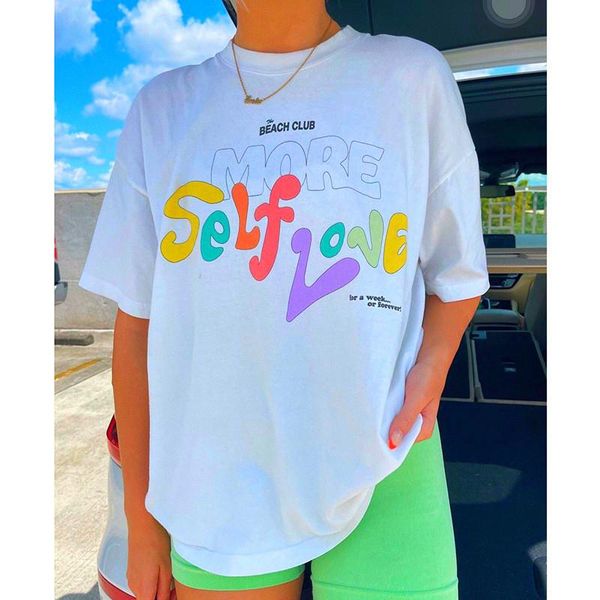 t-shirt women graphic printing self love white loose t shirts short sleeve cotton vintage 2022 summer ins fashion y2k street shirts
t-shirt women graphic printing self love white loose t shirts short sleeve cotton vintage 2022 summer ins fashion y2k street shirts