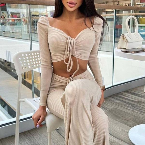 pants ruched womens set skinny crop straight pant solid 2022 autumn long sleeve square collar tee wide leg trousers lady suit, White
pants ruched womens set skinny crop straight pant solid 2022 autumn long sleeve square collar tee wide leg trousers lady suit, White