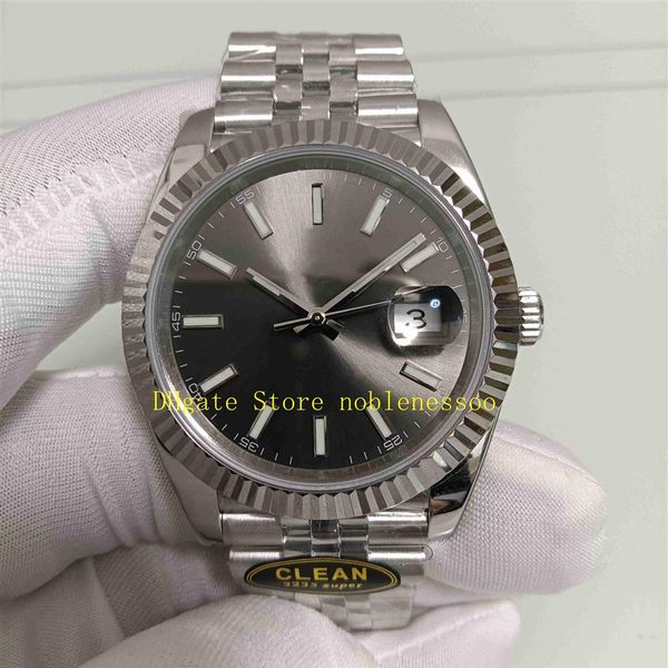 3 color real po clean factory 41mm cal 3235 automatic movement watch men's 126334 grey dial 904l steel sapphire blue date 316c, Slivery;brown
3 color real po clean factory 41mm cal 3235 automatic movement watch men's 126334 grey dial 904l steel sapphire blue date 316c, Slivery;brown