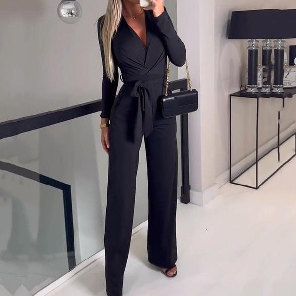 women's jumpsuits rompers retro autumn long sleeve waist office lady romper solid slim wide leg pants playsuit women v-neck lace up str, Black;white
women's jumpsuits rompers retro autumn long sleeve waist office lady romper solid slim wide leg pants playsuit women v-neck lace up str, Black;white