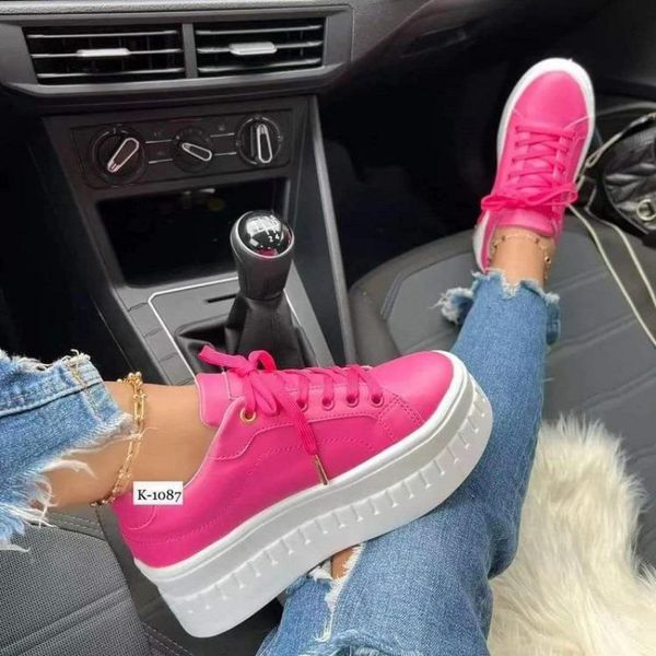 dress shoes white women sneakers fashion platform casual shoe lace up flat loafers zapatos mujer plus size 43 230421, Black
dress shoes white women sneakers fashion platform casual shoe lace up flat loafers zapatos mujer plus size 43 230421, Black
