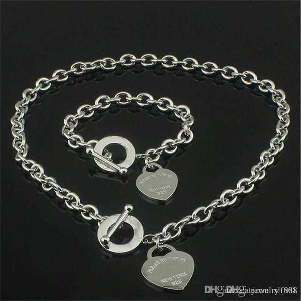 sell birthday christmas gift 925 silver love necklace bracelet set wedding statement jewelry heart pendant necklaces bangle se291z
sell birthday christmas gift 925 silver love necklace bracelet set wedding statement jewelry heart pendant necklaces bangle se291z