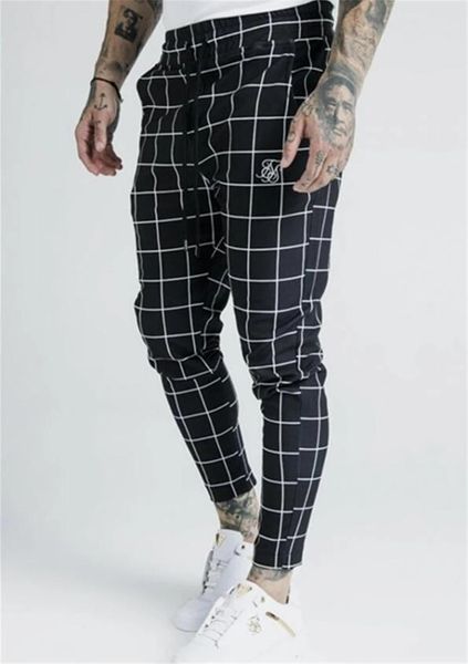 pants 2021 men's fashion new polyester plaid flocking printing casual thin sik silk sweatpants street hiphop fashion slim trousers, Black
pants 2021 men's fashion new polyester plaid flocking printing casual thin sik silk sweatpants street hiphop fashion slim trousers, Black