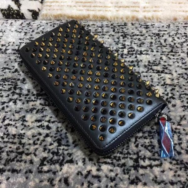 long style panelled spiked clutch women men wallets patent real leather mixed color rivets bag clutches lady purses with spikes2207, Red;black
long style panelled spiked clutch women men wallets patent real leather mixed color rivets bag clutches lady purses with spikes2207, Red;black