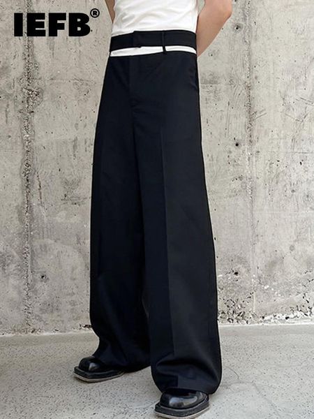 pants iefb men pants autumn designer temperament versatile straight 2022 wide leg solid color male trousers casual temperament 9a4639, Black
pants iefb men pants autumn designer temperament versatile straight 2022 wide leg solid color male trousers casual temperament 9a4639, Black