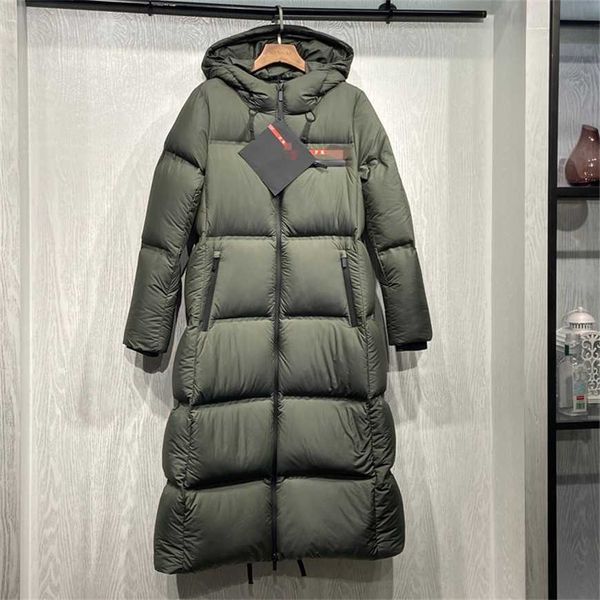 32% off family's three corner standard white goose thick hooded women's down winter new long bread jacket, Black
32% off family's three corner standard white goose thick hooded women's down winter new long bread jacket, Black