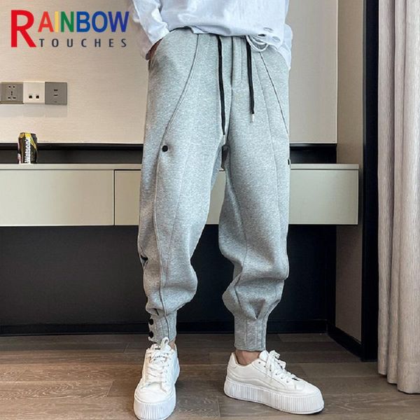 pants rainbowtouches 2022 brand men's casual pants fashion bind feet button outdoors men elastic sweatpants male autumn sport trousers, Black
pants rainbowtouches 2022 brand men's casual pants fashion bind feet button outdoors men elastic sweatpants male autumn sport trousers, Black