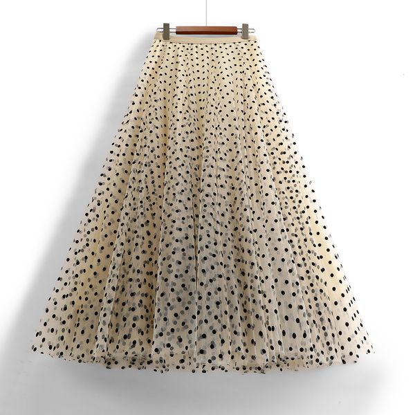 skirts spring3 layers mesh ball gown skirt year polka dot pleated voile beige black skirt women chic long tulle ins tutu skirt 230422
skirts spring3 layers mesh ball gown skirt year polka dot pleated voile beige black skirt women chic long tulle ins tutu skirt 230422