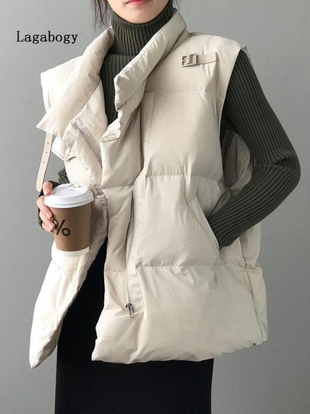 vests lagabogy 2022 new winter warm solid stand collar vest women windproof thick waistcoat female 90% white duck down coat sleeveless, Black;white
vests lagabogy 2022 new winter warm solid stand collar vest women windproof thick waistcoat female 90% white duck down coat sleeveless, Black;white