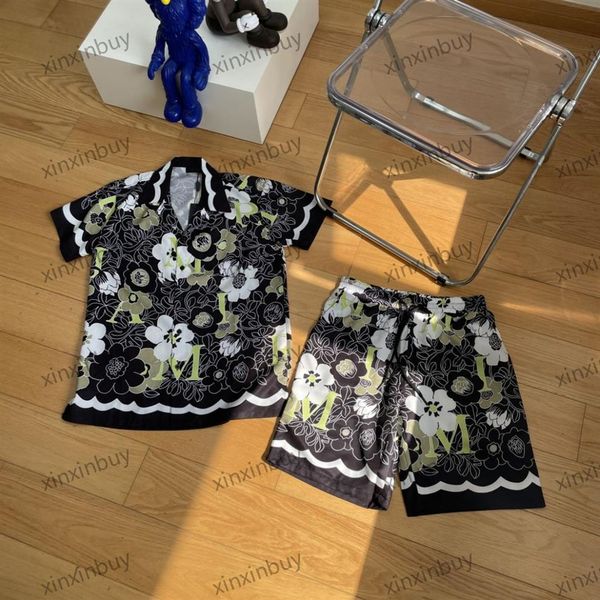 xinxinbuy men designer tee t shirt 23ss floral letter print short sleeve cotton women black white gray green s-2xl218u, Black;brown
xinxinbuy men designer tee t shirt 23ss floral letter print short sleeve cotton women black white gray green s-2xl218u, Black;brown