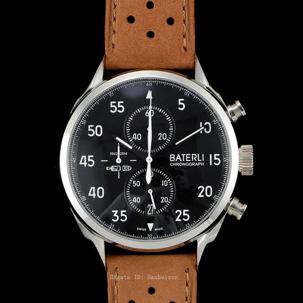 2021 new mens watches chronograph quartz satch sport watch stainless brown leatcher strap montre baterli black face wristwatch304y, Slivery;brown
2021 new mens watches chronograph quartz satch sport watch stainless brown leatcher strap montre baterli black face wristwatch304y, Slivery;brown