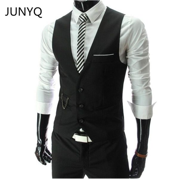 blazers new arrival dress vests for men slim fit mens suit vest male waistcoat gilet homme casual sleeveless formal business jacket, White;black
blazers new arrival dress vests for men slim fit mens suit vest male waistcoat gilet homme casual sleeveless formal business jacket, White;black
