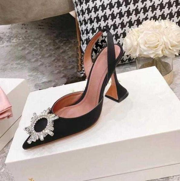 amina muaddi dress sandals satin pointed slingbacks bowtie pumps crystal-sunflower high heeled shoe10cm women's luxury designer party w, Black
amina muaddi dress sandals satin pointed slingbacks bowtie pumps crystal-sunflower high heeled shoe10cm women's luxury designer party w, Black