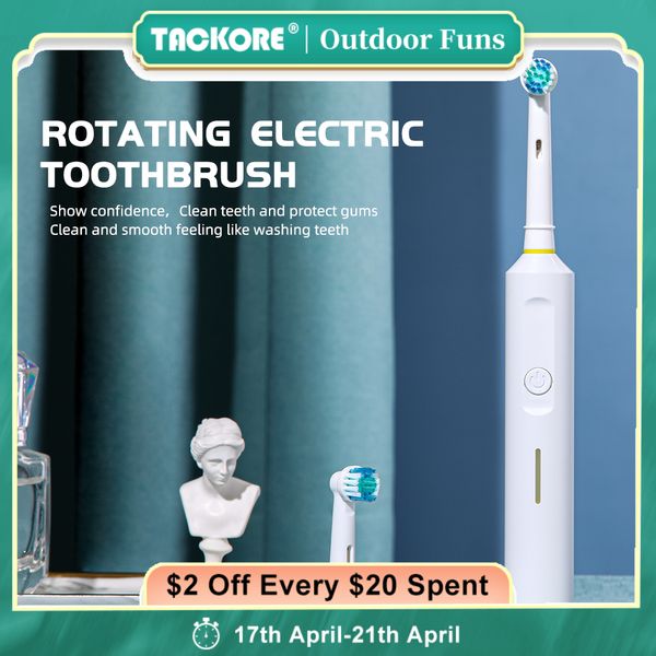 toothbrush tackore rechargeable electric 3 clean mode adults waterproof smart brush whitening 2 heads travel box set 230421
toothbrush tackore rechargeable electric 3 clean mode adults waterproof smart brush whitening 2 heads travel box set 230421