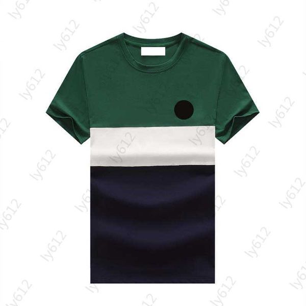 designer mens t-shirts spring summer clothes fashion casual loose fitting luxurious classic brand logo printed patchwork color round neck sh, White;black
designer mens t-shirts spring summer clothes fashion casual loose fitting luxurious classic brand logo printed patchwork color round neck sh, White;black
