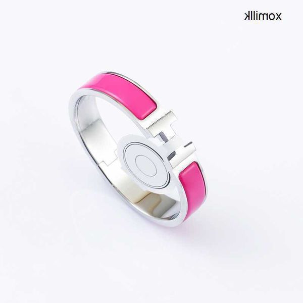 hermm elegant jade bangle bracelet h bracelet high edition enamel color wide love home letter fashion light luxury titanium steel plated cou, Black
hermm elegant jade bangle bracelet h bracelet high edition enamel color wide love home letter fashion light luxury titanium steel plated cou, Black