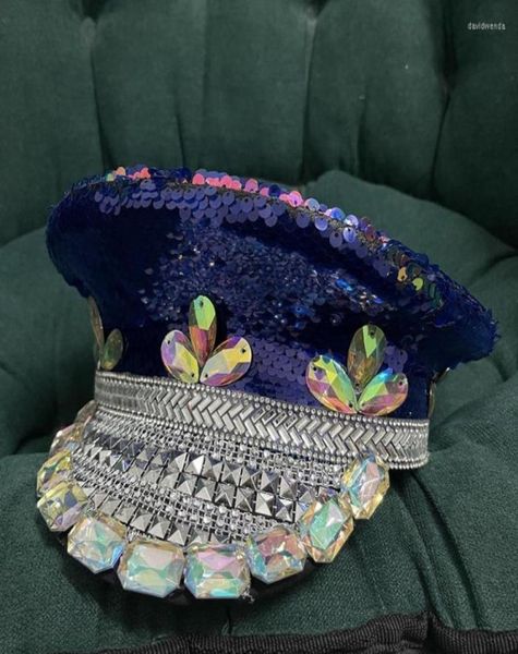 berets luxury women military hat double sided sequin burning captain sergeant rhinestone rave festival bachelorette part hatberets3016125, Blue;gray
berets luxury women military hat double sided sequin burning captain sergeant rhinestone rave festival bachelorette part hatberets3016125, Blue;gray