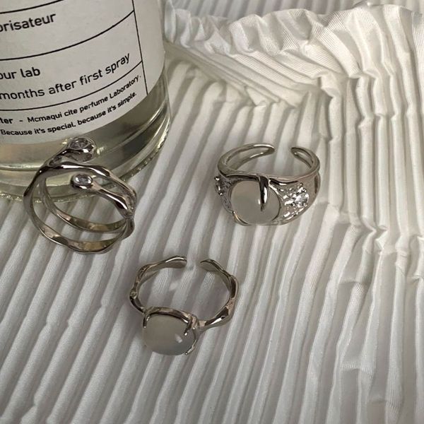 vintage rings couple rings moonlight stone ring opening gem senior cool sense of individual character tide female students luxury designer j, Silver
vintage rings couple rings moonlight stone ring opening gem senior cool sense of individual character tide female students luxury designer j, Silver