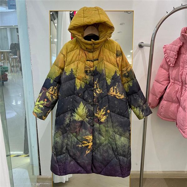 parkas vintage ethnic floral print midlength hooded down jacket single breasted long sleeve casual autumn winter lightweight outerwear, Black
parkas vintage ethnic floral print midlength hooded down jacket single breasted long sleeve casual autumn winter lightweight outerwear, Black