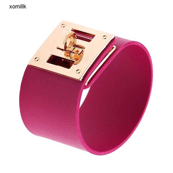 hermm designer bracelet trendy korean version wide leather couple cool feeling fashion simple and rotatable alloy clasp yy5j, Black
hermm designer bracelet trendy korean version wide leather couple cool feeling fashion simple and rotatable alloy clasp yy5j, Black