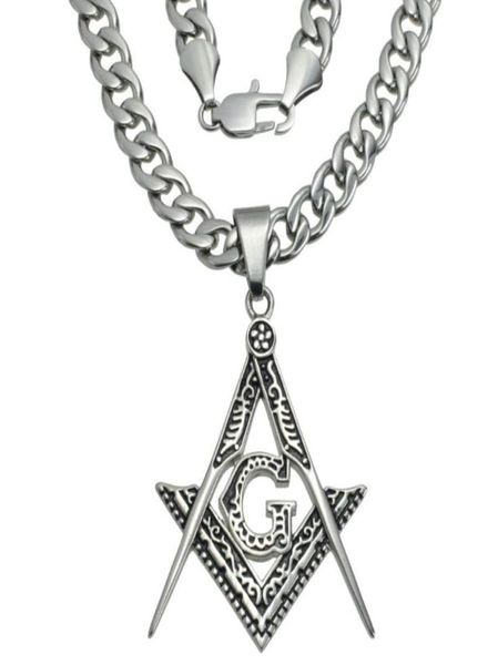 pendant necklaces silver tone mens stainless steel masonry masonic mason chain necklace n2823611495835 
pendant necklaces silver tone mens stainless steel masonry masonic mason chain necklace n2823611495835