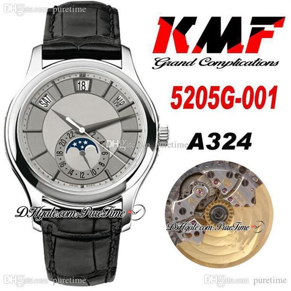 kmf complications annual calendar cal 324sc automatic mens watch steel case 5205g-001 moon phase silver dial leather strap super e329d, Slivery;brown
kmf complications annual calendar cal 324sc automatic mens watch steel case 5205g-001 moon phase silver dial leather strap super e329d, Slivery;brown