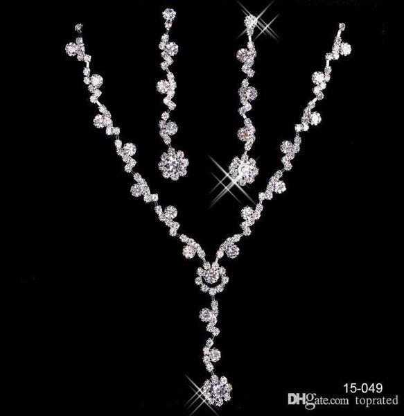 15049 bridal jewelry necklace alloy plated rhinestones pearls crystal jewelry set for wedding bride bridesmaid 1573319, White
15049 bridal jewelry necklace alloy plated rhinestones pearls crystal jewelry set for wedding bride bridesmaid 1573319, White