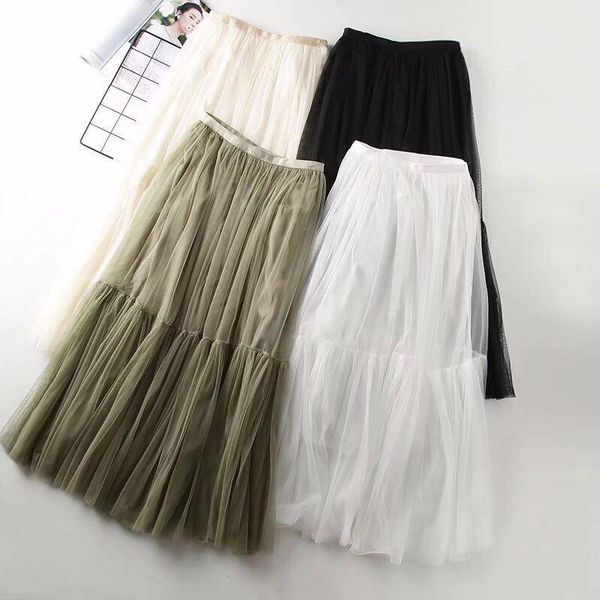 capris spring summer long mesh tiered skirt office lady vintage layered ruffle beach travel high street elastic waist skirts tulle plea, Black;white
capris spring summer long mesh tiered skirt office lady vintage layered ruffle beach travel high street elastic waist skirts tulle plea, Black;white