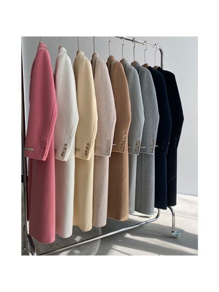 fur 12 color optional korean style highend long woolen overcoat jackets 2021 winter loose double breasted women 100% wool coat, Black
fur 12 color optional korean style highend long woolen overcoat jackets 2021 winter loose double breasted women 100% wool coat, Black
