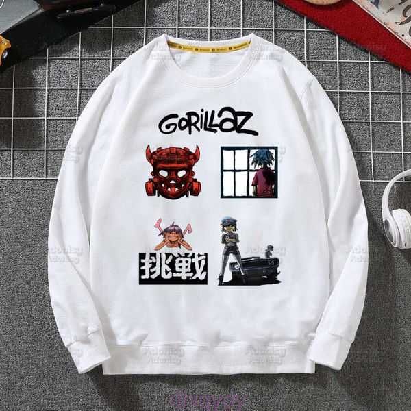 music men's hoodies gorillaz modern band cartoon fleece sweatshirts harajuku loose streetwear autumn spring o neck pullover hoody mens, Black
music men's hoodies gorillaz modern band cartoon fleece sweatshirts harajuku loose streetwear autumn spring o neck pullover hoody mens, Black