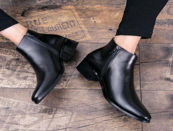 boots new italian genuine leather men boots business winter spring zipper laceup british high boot mens cowhide pointy boots 9774828, Black
boots new italian genuine leather men boots business winter spring zipper laceup british high boot mens cowhide pointy boots 9774828, Black