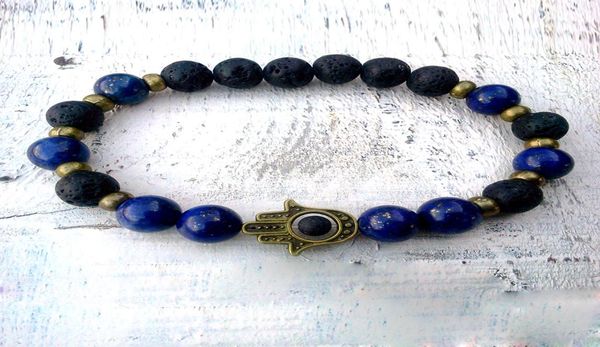 sn0295 fashion design jewelry lapis lazuli hamsa bracelet lava hamsa bracelet lapis and lava man good luck bracelet2106390, Black
sn0295 fashion design jewelry lapis lazuli hamsa bracelet lava hamsa bracelet lapis and lava man good luck bracelet2106390, Black