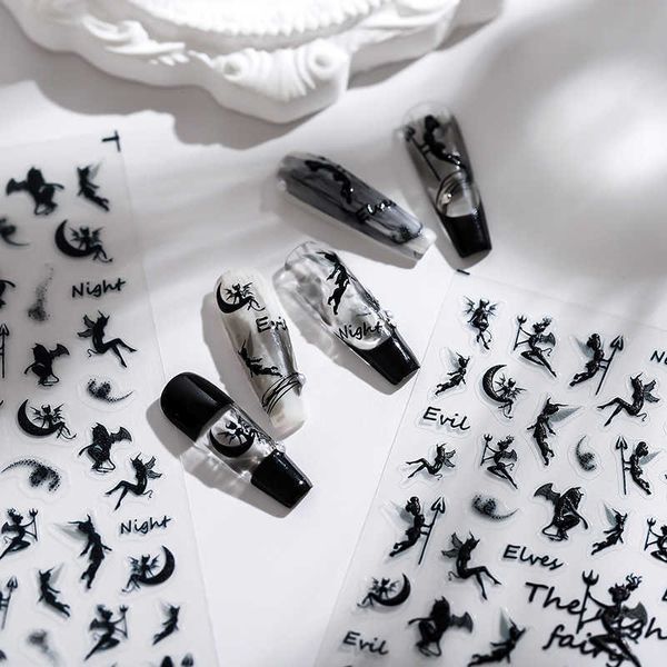 stickers decals 1 sheet 5d realistic relief black night elf dancing evil fairy adheisve nail art stickers decals manicure charms accessories
stickers decals 1 sheet 5d realistic relief black night elf dancing evil fairy adheisve nail art stickers decals manicure charms accessories
