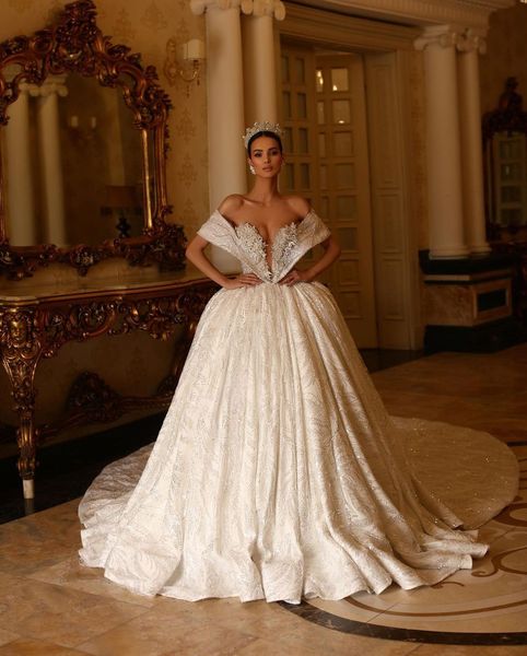 elegant ball gown wedding dresses sleeveless v neck off shoulder sequins applique lace ruffles bridal gowns beads formal dress plus size cus, White
elegant ball gown wedding dresses sleeveless v neck off shoulder sequins applique lace ruffles bridal gowns beads formal dress plus size cus, White