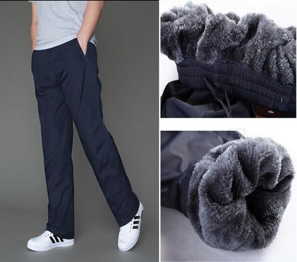 pants men's winter warm pants thicken sweatpants men plus velvet padded trousers slim brand large size solid trend sports jogges l6xl, Black
pants men's winter warm pants thicken sweatpants men plus velvet padded trousers slim brand large size solid trend sports jogges l6xl, Black