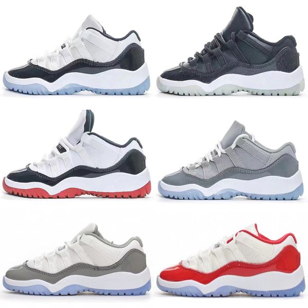 kids basketball shoes jumpman 11 low cement grey space jam bred concord gym red children boy girls 11s cherry midnight navy sneakers toddler, Black
kids basketball shoes jumpman 11 low cement grey space jam bred concord gym red children boy girls 11s cherry midnight navy sneakers toddler, Black