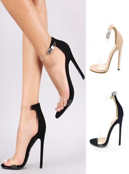 classic brand designer woman clear glass pvc peep toe stilettos high heel sandals plus shoes 435504577, Black
classic brand designer woman clear glass pvc peep toe stilettos high heel sandals plus shoes 435504577, Black
